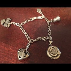 Harley Davidson sterling bracelet